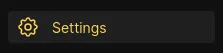 Coolify settings link screenshot