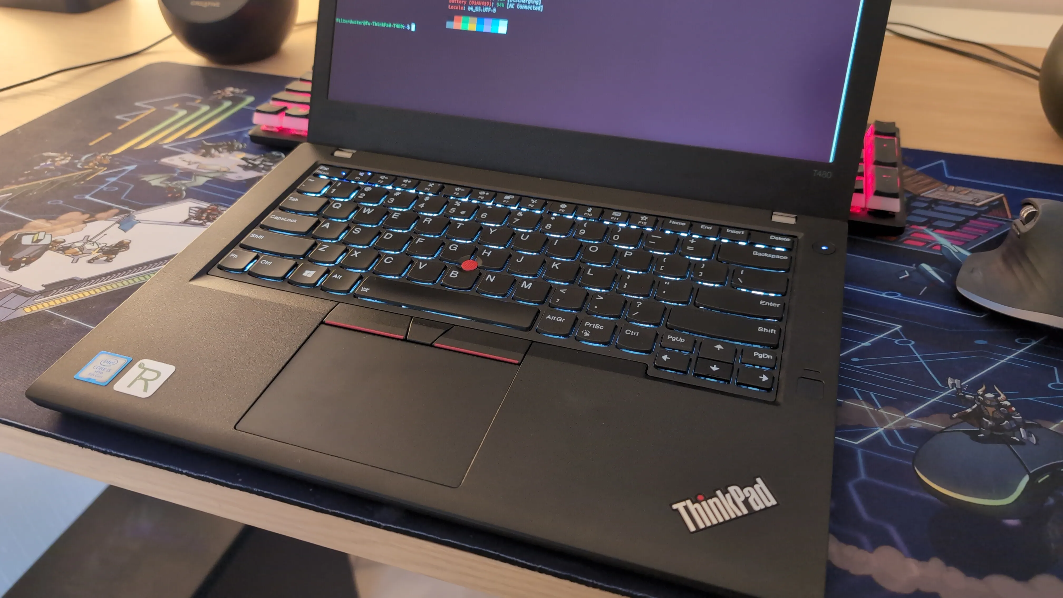 T480 keyboard with backlight